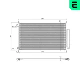 Kondensator, Klimaanlage ERA 667456