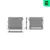 Kondensator, Klimaanlage ERA 667458 Bild Kondensator, Klimaanlage ERA 667458