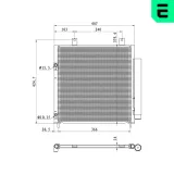 Kondensator, Klimaanlage ERA 667459