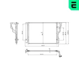 Kondensator, Klimaanlage ERA 667462