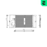 Kondensator, Klimaanlage ERA 667477