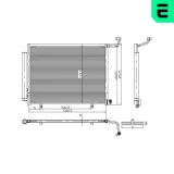 Kondensator, Klimaanlage ERA 667485