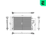 Kondensator, Klimaanlage ERA 667486