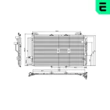 Kondensator, Klimaanlage ERA 667489