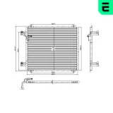 Kondensator, Klimaanlage ERA 667492