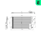 Kondensator, Klimaanlage ERA 667504