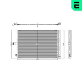 Kondensator, Klimaanlage ERA 667513