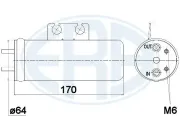 Trockner, Klimaanlage ERA 668001