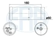 Trockner, Klimaanlage ERA 668002