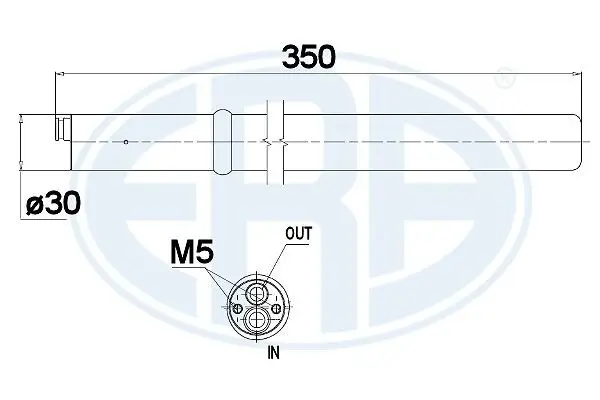 Trockner, Klimaanlage ERA 668003