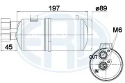 Trockner, Klimaanlage ERA 668006