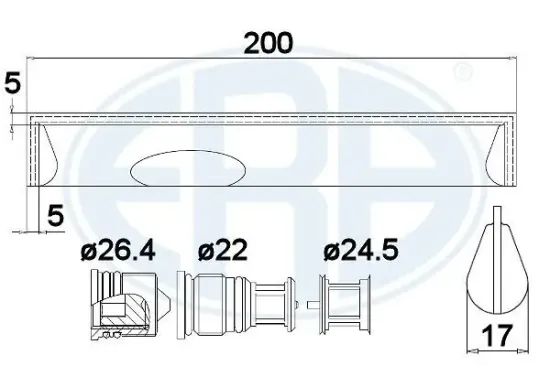 Trockner, Klimaanlage ERA 668011 Bild Trockner, Klimaanlage ERA 668011