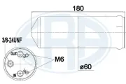 Trockner, Klimaanlage ERA 668016