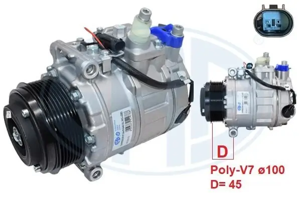 Kompressor, Klimaanlage 12 V ERA 670010