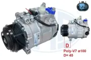 Kompressor, Klimaanlage 12 V ERA 670010