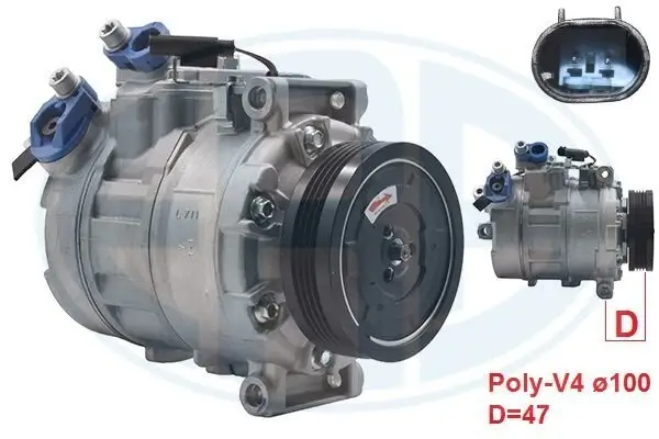 Kompressor, Klimaanlage ERA 670012