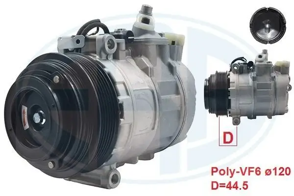 Kompressor, Klimaanlage ERA 670015