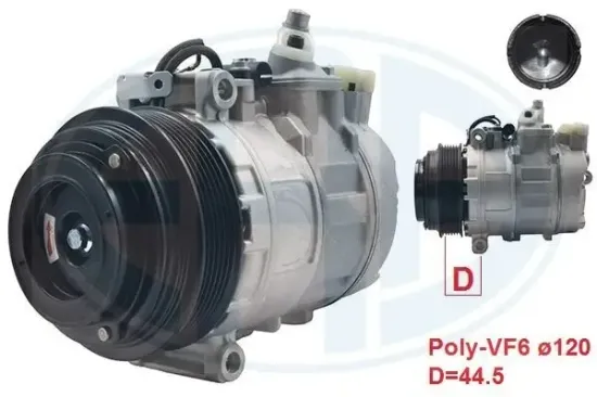 Kompressor, Klimaanlage ERA 670015 Bild Kompressor, Klimaanlage ERA 670015