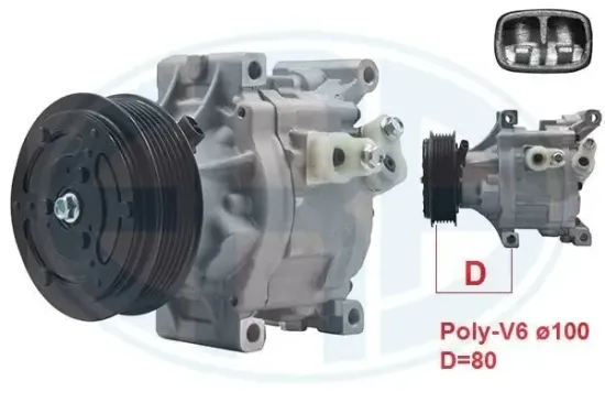 Kompressor, Klimaanlage ERA 670016 Bild Kompressor, Klimaanlage ERA 670016