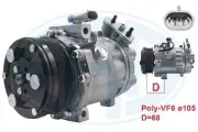 Kompressor, Klimaanlage ERA 670032