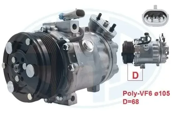 Kompressor, Klimaanlage ERA 670032 Bild Kompressor, Klimaanlage ERA 670032