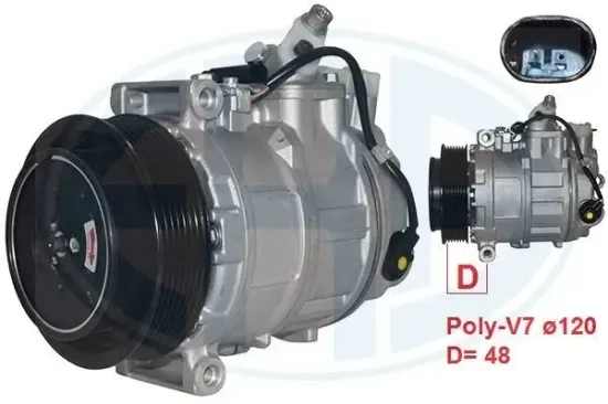 Kompressor, Klimaanlage ERA 670055 Bild Kompressor, Klimaanlage ERA 670055