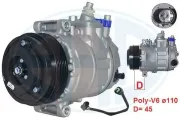 Kompressor, Klimaanlage ERA 670062