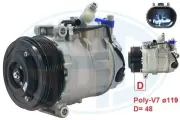 Kompressor, Klimaanlage 12 V ERA 670063
