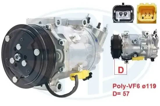 Kompressor, Klimaanlage ERA 670079 Bild Kompressor, Klimaanlage ERA 670079