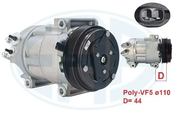 Kompressor, Klimaanlage ERA 670081