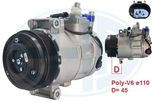 Kompressor, Klimaanlage ERA 670085