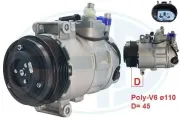 Kompressor, Klimaanlage ERA 670085