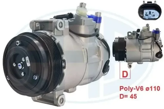 Kompressor, Klimaanlage ERA 670085 Bild Kompressor, Klimaanlage ERA 670085