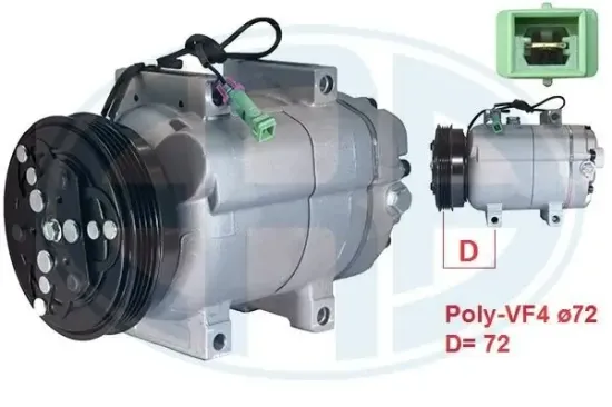 Kompressor, Klimaanlage ERA 670087 Bild Kompressor, Klimaanlage ERA 670087