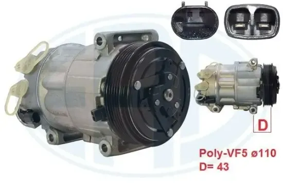 Kompressor, Klimaanlage ERA 670091 Bild Kompressor, Klimaanlage ERA 670091