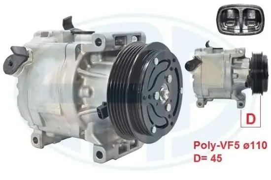 Kompressor, Klimaanlage ERA 670094 Bild Kompressor, Klimaanlage ERA 670094