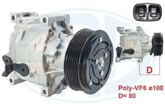 Kompressor, Klimaanlage ERA 670098 Bild Kompressor, Klimaanlage ERA 670098