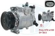 Kompressor, Klimaanlage ERA 670120