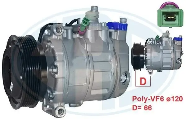 Kompressor, Klimaanlage ERA 670132