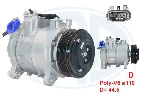 Kompressor, Klimaanlage ERA 670151