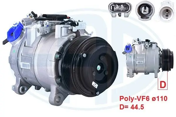 Kompressor, Klimaanlage ERA 670152