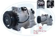 Kompressor, Klimaanlage ERA 670158