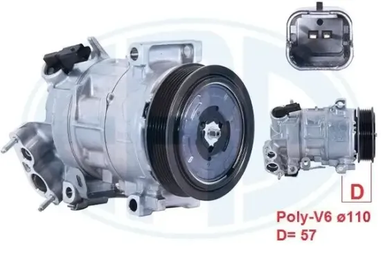 Kompressor, Klimaanlage ERA 670170 Bild Kompressor, Klimaanlage ERA 670170