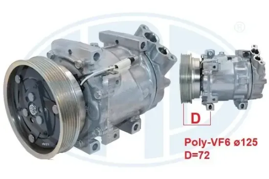 Kompressor, Klimaanlage ERA 670187 Bild Kompressor, Klimaanlage ERA 670187