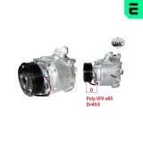 Kompressor, Klimaanlage ERA 670324