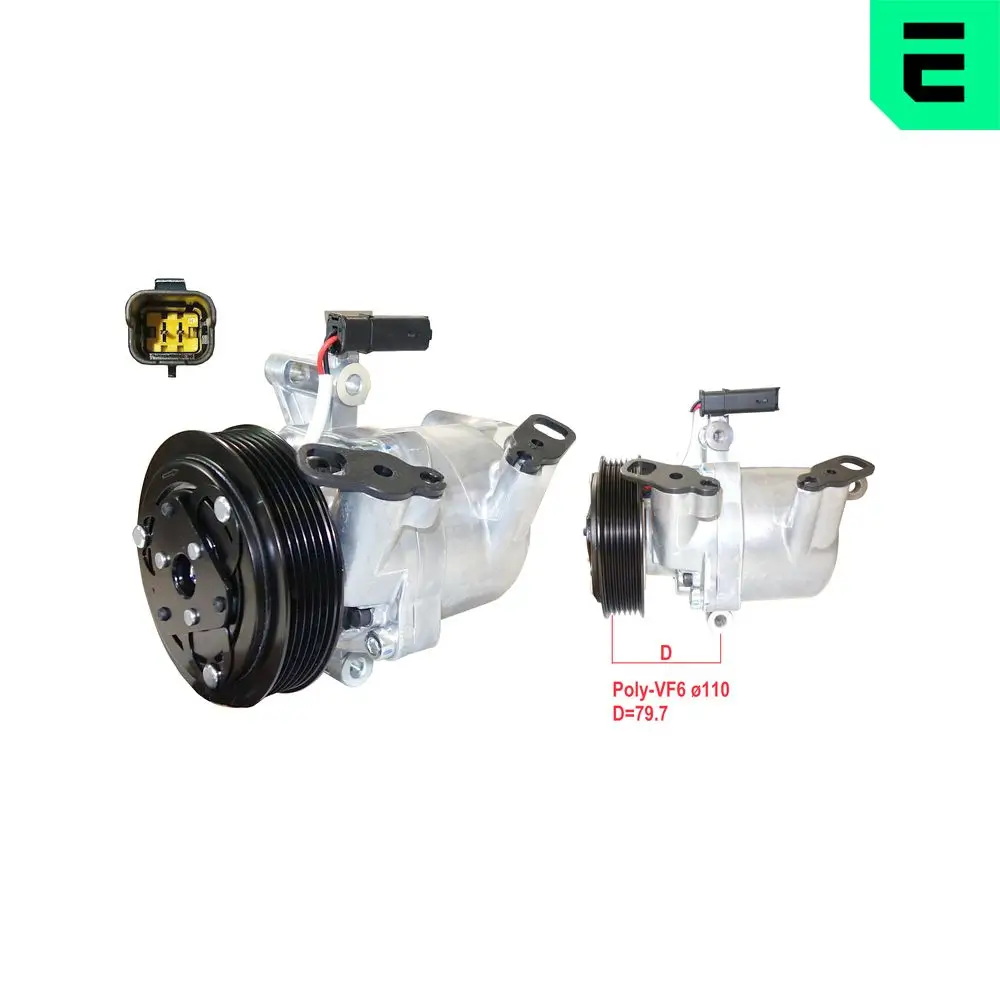Kompressor, Klimaanlage 12 V ERA 670342