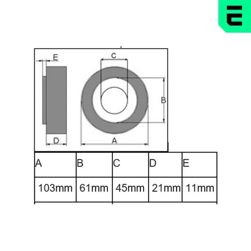Spule, Magnetkupplung (Kompressor) 12 V ERA 671095 Bild Spule, Magnetkupplung (Kompressor) 12 V ERA 671095