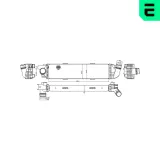 Ladeluftkühler ERA 672004