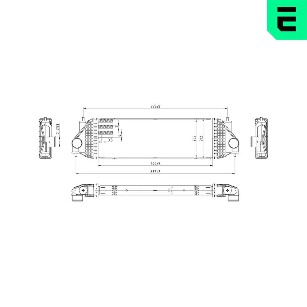 Ladeluftkühler ERA 672017