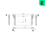 Ladeluftkühler ERA 672033